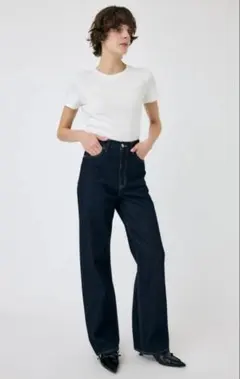 MOUSSY HW 90S STRAIGHT ハイウエストストレート デニム