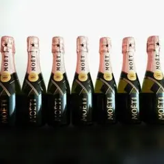 シャンパンMOET & CHANDONロゼ モエ エ シャンドン200ml7本のサムネイル