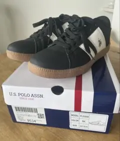 U.S. POLO ASSN. PL00958 ワンポイント配色ラインスニーカーのサムネイル