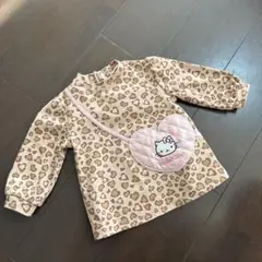 futafuta ハローキティ コラボ ロンＴ ヒョウ柄 レオパード柄