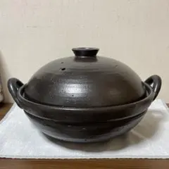 希少！】大蝶恵美子さん作 土鍋 ひとり鍋 - メルカリ
