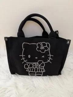 ★新品　タグ付き ハローキティ キラキラストーントートバッグ