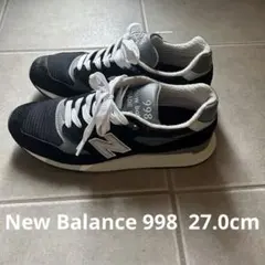 カシ様 ニューバランス Made in USA 990 black 27センチ - メルカリ