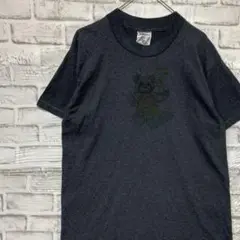 USA製90sヴィンテージTシャツ！シングルステッチ　グレー半袖古着　L26