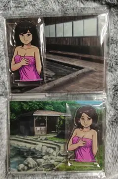 値下げ(^【非売品】オホーツクに消ゆ アクリルキーホルダー３種セット くじ引き堂 オホーツクに消ゆ ～追憶の流氷・涙のニポポ人形～」オンライン