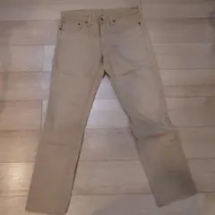 Levi's ベージュ ストレートデニム