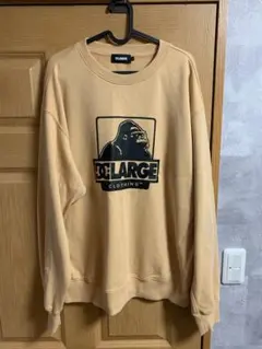 XLARGE DCコラボトレーナー ベージュ　Lサイズ