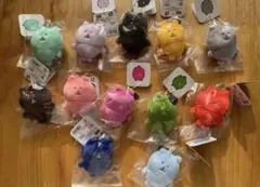 ナガノのくま カラーマスコット 12色コンプ＋かわいい＆ローズ 14種