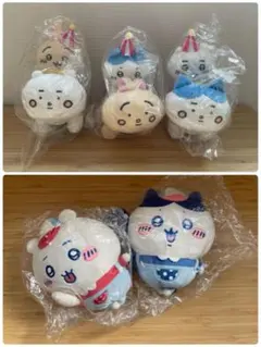 ぴーぽぽぬいぐるみ　ちいかわ　ハチワレ　ゆうえんち　ちいかわ　ハチワレ