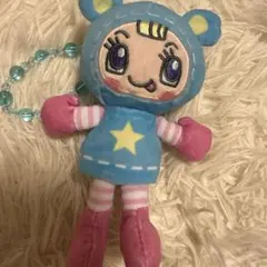 mezzo piano ジャラジャラストラップ付きマスコット ブルーベリエちゃん