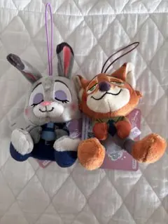 【新品】ジュディ・ホップス ニック・ワイルド ぬいぐるみ むにゃすや