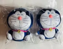 【新品2つ】ドラえもん　キラキララメベロアマスコット　非売品