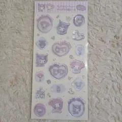 匿名配送　マイメロディ クロミ　すりガラス風シール　ステッカー