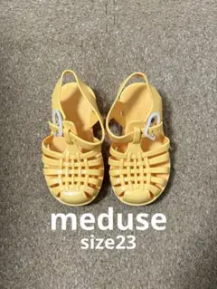 meduse メデュース サンダル size23 オレンジ　イエロー