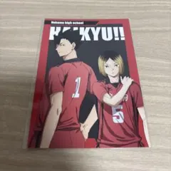 ハイキュー‼︎ 音駒高校 ポストカード　黒尾鉄朗　狐爪研磨