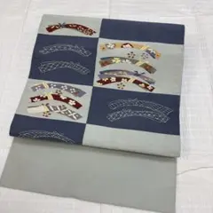 明綴れ　鼓　六通袋帯 明綴れ 鼓 六通袋帯 | Mercari