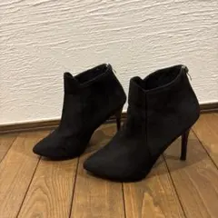 ブラックブーティ 38サイズ ジッパー付き