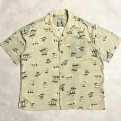 希少　old ghosts GRIGLEY 半袖レーヨンシャツ 刺繍有　XL 希少 old ghosts GRIGLEY 半袖レーヨンシャツ 刺繍有 XL - メルカリ