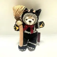 【美品】ダッフィー/ぬいぐるみバッジ/復刻版/2015/ハロウィン