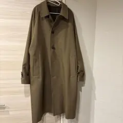 GU バルマカーンコート（チェック） 38 DARK BROWN MEN L