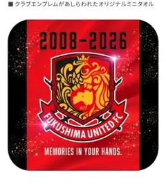 福島ユナイテッドFC オリジナルミニタオル