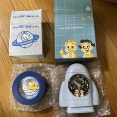 ミスタードーナツ　ハラダオサム　時計　2こセット