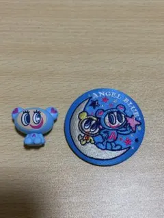 ナルミヤキャラクターズ 刺繍缶バッジ ちびコレフィギュア