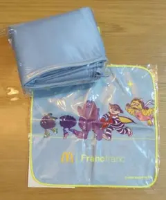 マクドナルド 2026福袋 保冷バッグ ハンカチ 水色