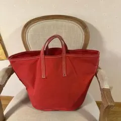 TEMBEA 赤 トートバッグ キャンバス