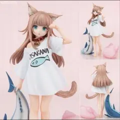【新品】うちのねこが女の子でかわいい「きなこ」 フィギュア