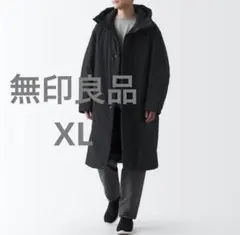 美品！無印良品 防風撥水中わた ベンチコート XLのサムネイル