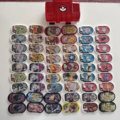 ポケモンメザスタ タグまとめ売り54枚 ケース付