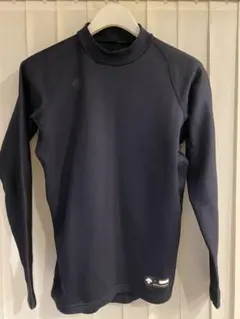 DESCENTE アンダーシャツ L ネイビー裏起毛