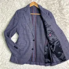 美品✨ALEXANEERJULIAN テーラード Marzotto 麻 チェックのサムネイル