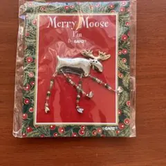 Merry Moose Pin トナカイブローチ　GANZ