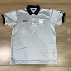 【美品】asicsアシックスレフリーシャツ　Lサイズ半袖　バスケット審判服