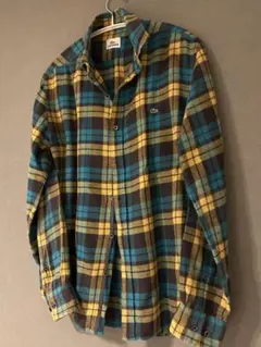 LACOSTE 長袖ネルシャツ チェック3 ラコステ