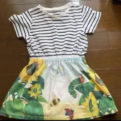 グラニフ　はらぺこあおむし　エリックカール　ベビー　ワンピース