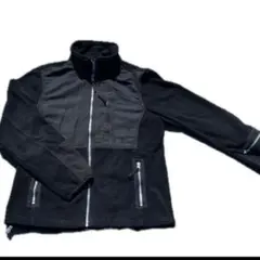 フリース ナイロン切り替え ブルゾン