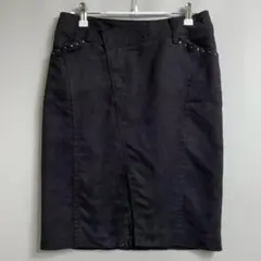 ピンキーアンドダイアン　タイトミニスカート　黒　38(Mサイズ相当)のサムネイル