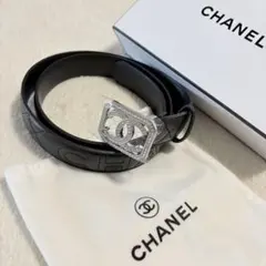 ぱんだ　CHANEL シャネル＊ゴムベルト＊ブラック＊シルバー＊新品 ぱんだ様専用 CHANEL シャネル＊ゴムベルト＊ブラック＊シルバー＊新品