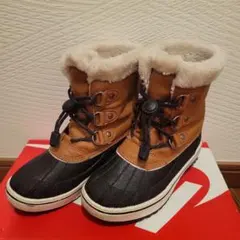 キッズ　ブーツ　HAWKINS　ブラウン　20cm