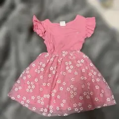 baby GAP フラワープリント ワンピース 18-24ヶ月