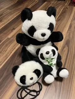 パンダ　ぬいぐるみ　ポシェット　セット