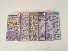 【6種】ボンボンドロップシール ディズニー 正規品