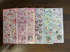 国内正規品 新品未使用　サンリオ ボンボンドロップシール 第2弾　6種類