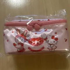 メゾピアノ ハローキティ ポーチ バニティポーチ スイート チェリー