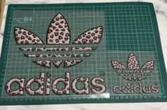 adidas アイロンプリントシート 2枚セット