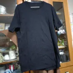 （ユニクロ）黒 Tシャツ最終価格売切500円‼️