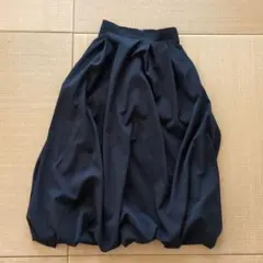 SENSE OF PLACE 黒 バルーンスカート